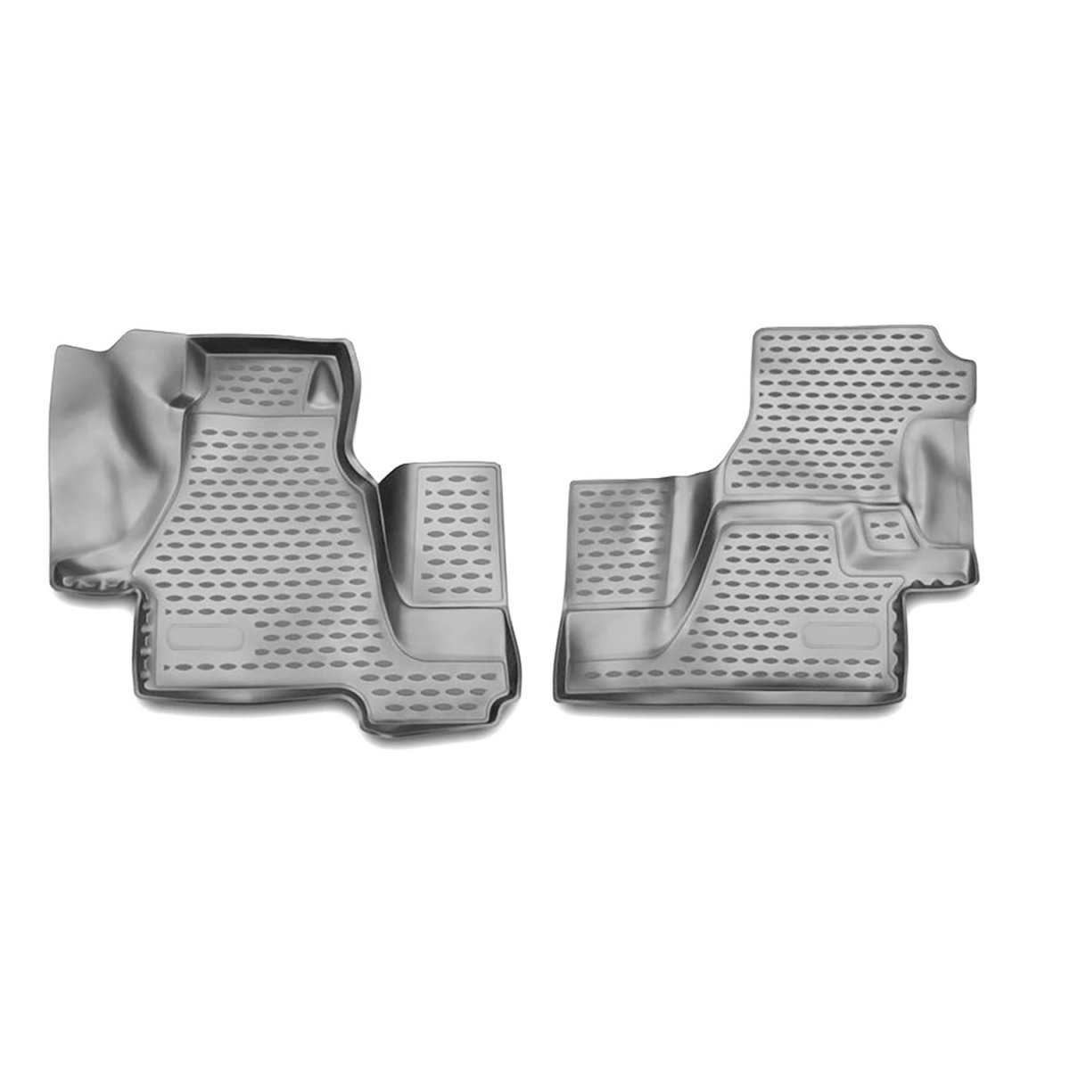 Mercedes Sprinter Classic NCV3 Floor Mats - Omac - Rubber TPE - Grey - '07-'11 Mercedes Sprinter Classic NCV3 Floor Mats - Omac - Rubber TPE - Grey - '07-'11